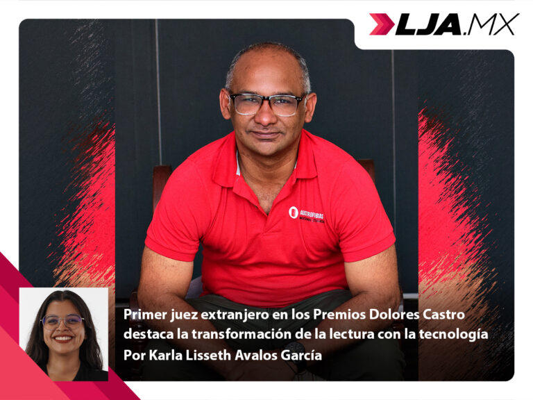 Primer juez extranjero en los Premios Dolores Castro destaca la transformación de la lectura con la tecnología