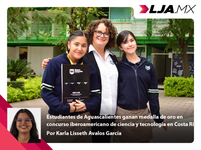 Estudiantes de Aguascalientes ganan medalla de oro en concurso iberoamericano de ciencia y tecnología en Costa Rica