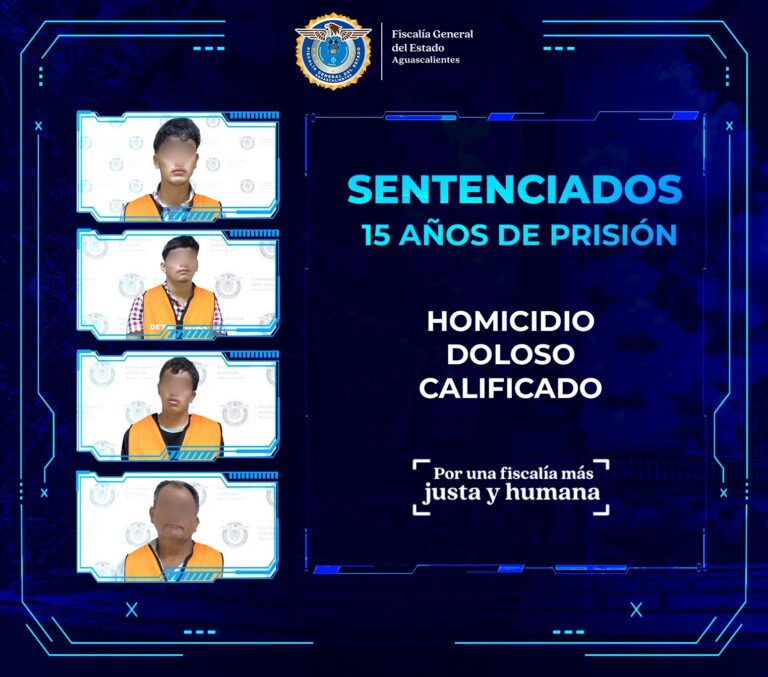 Fiscalía logra sentencia de 15 años por homicidio ocurrido en la colonia Obraje