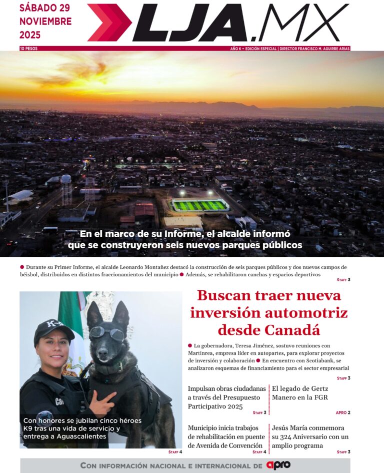 Buscan traer nueva inversión automotriz  desde Canadá y más en LJA.MX, edición 29/11/2025