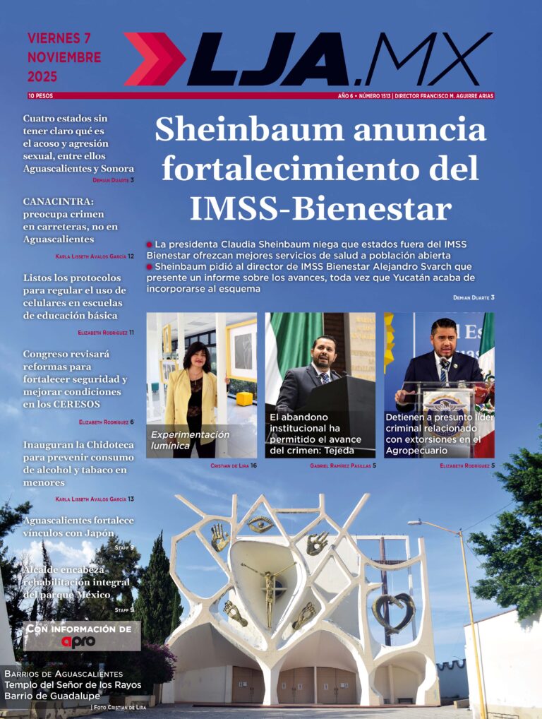 Sheinbaum anuncia fortalecimiento del IMSS-Bienestar y más en LJA.MX, edición 7/11/2025