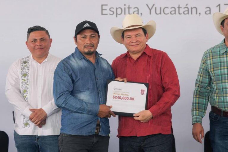 Gobierno de Yucatán impulsa renacimiento del campo con rehabilitación de caminos y huertos de traspatio