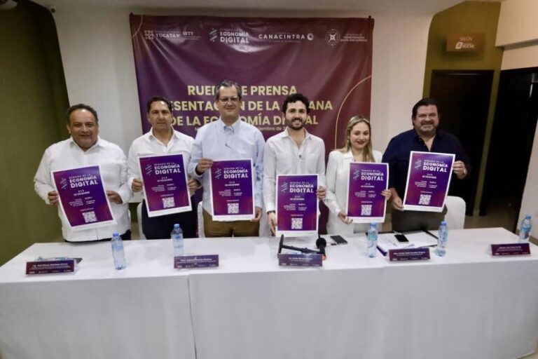 En Yucatán, presentan la Semana de la Economía Digital 2025