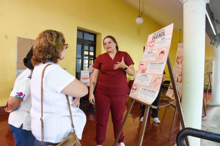 Impulsan prevención y salud bucal en el Centro Cultural La Ibérica en Yucatán