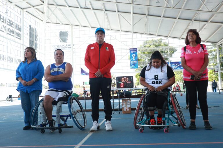 Inauguran con gran entusiasmo el Campeonato Nacional de Primera Fuerza de Básquetbol sobre Silla de Ruedas