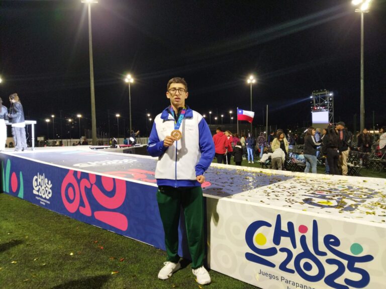 Orgullo hidrocálido en el Parapanamericano Juvenil: Rubén Rangel conquista bronce