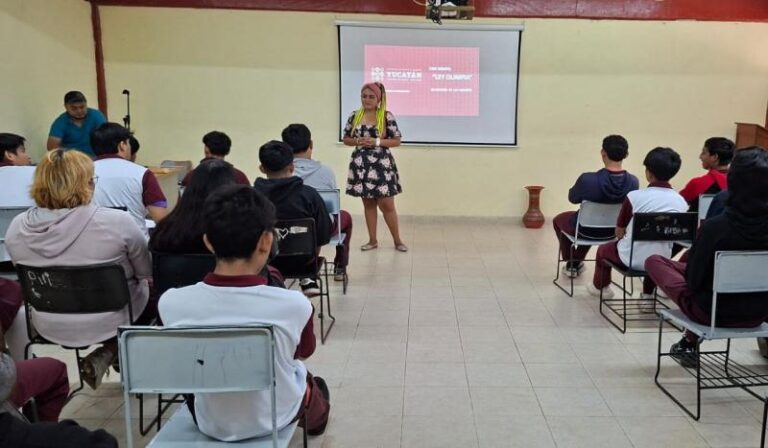 Fortalecen en Yucatán la prevención de violencias entre adolescentes