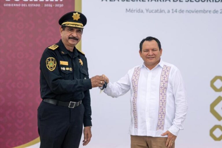 Yucatán refuerza su modelo de seguridad con nuevas motocicletas patrulla