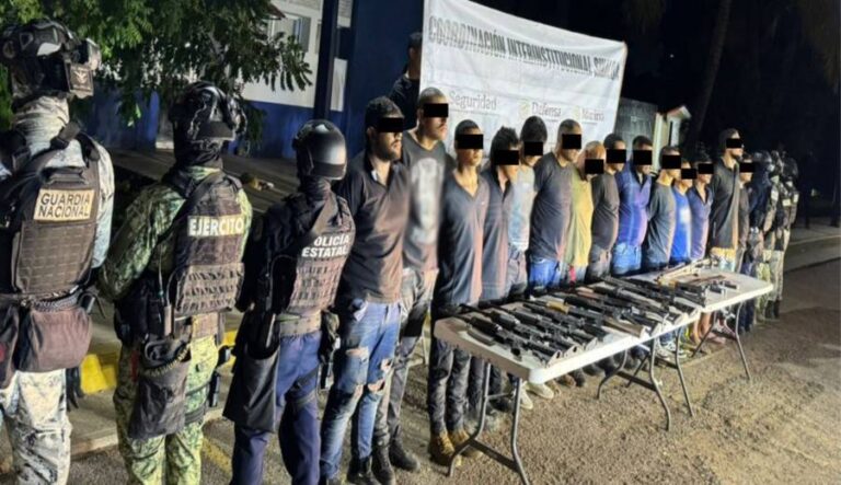 Operativos del 19 de noviembre dejan detenciones, cateos y millonarios golpes a la delincuencia en ocho estados