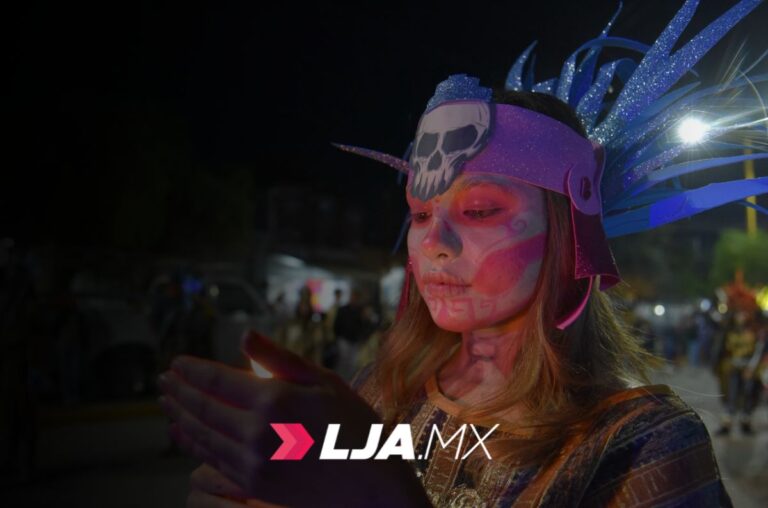 Con gran participación se llevó a cabo el desfile de calaveras “La muerte en el tiempo” en Jesús María