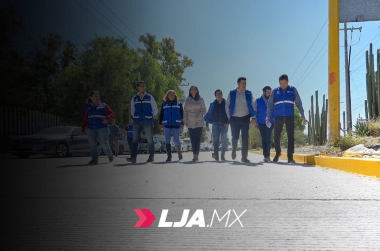 Municipio de Aguascalientes entrega nuevo tramo con concreto hidráulico en Ciudad Industrial