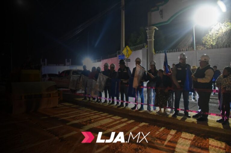 Arranca obra en la calle Arroyo de las Culebras en Los Arroyitos, Jesús María