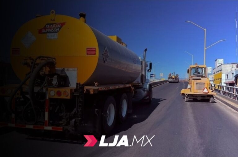 Municipio realizó mantenimiento vial en puente de Avenida Aguascalientes Sur en Aguascalientes