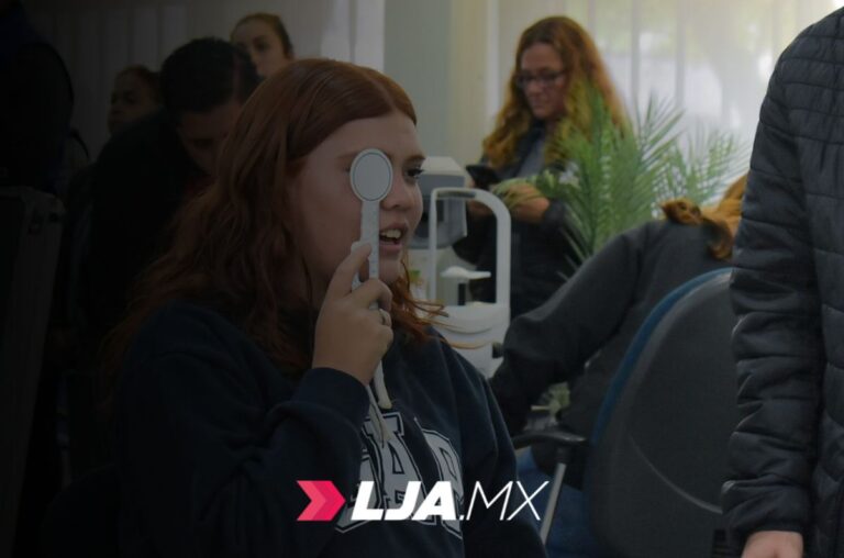 Municipio llevó jornada de salud visual al CBTIS 195 en Aguascalientes