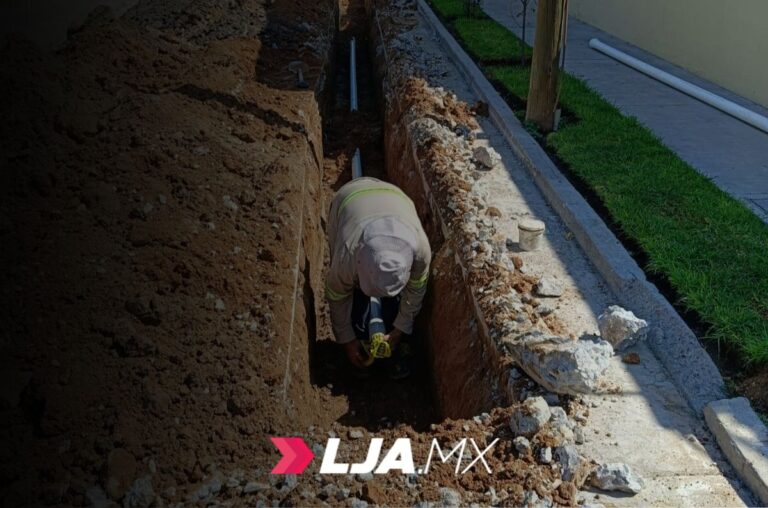 MIAA fortalece infraestructura hidráulica en la calle República de Uruguay en Aguascalientes