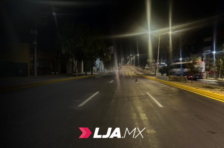 Rehabilitan Segundo Anillo Oriente en Aguascalientes