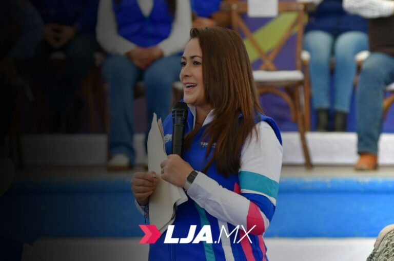 En Asientos, Teresa Jiménez acerca servicios a las familias y supervisa avances de obra pública en Aguascalientes