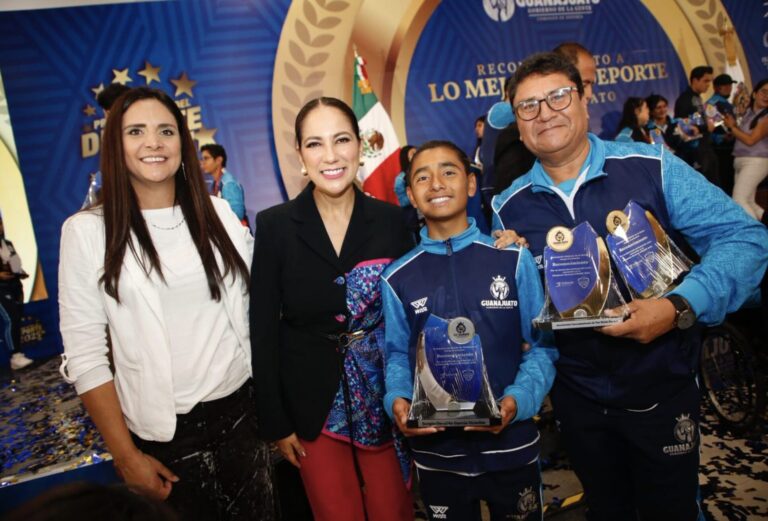 Reconoce Gobernadora a lo mejor del deporte de Guanajuato