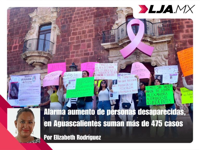 Alarma aumento de personas desaparecidas, en Aguascalientes suman más de 475 casos