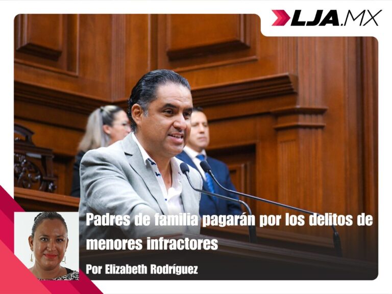 Padres de familia pagarán por los delitos de menores infractores