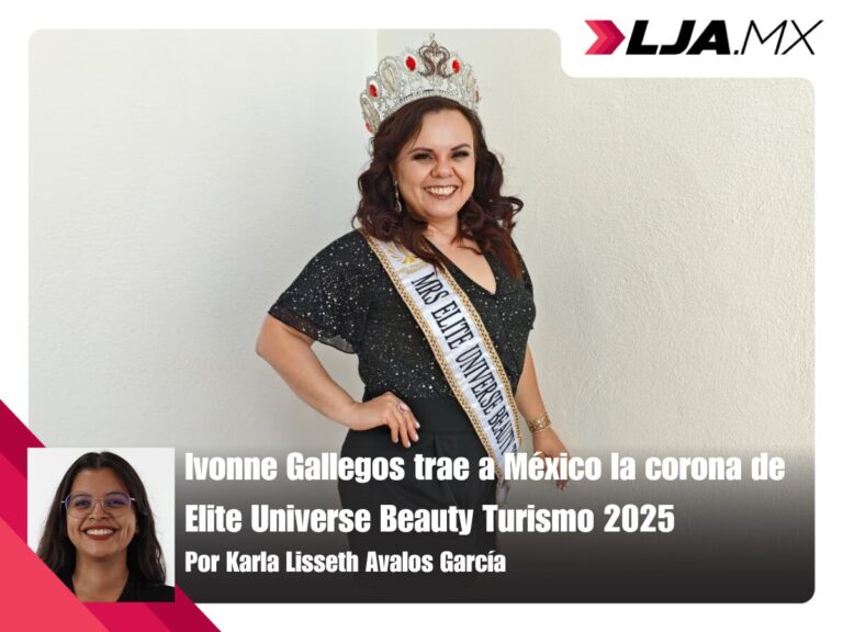 Ivonne Gallegos trae a México la corona de Elite Universe Beauty Turismo 2025