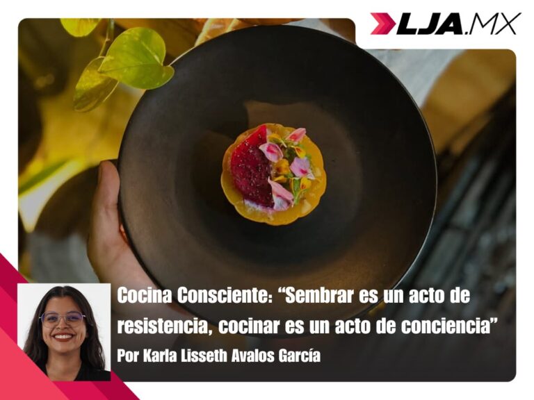 Cocina Consciente: “Sembrar es un acto de resistencia, cocinar es un acto de conciencia”