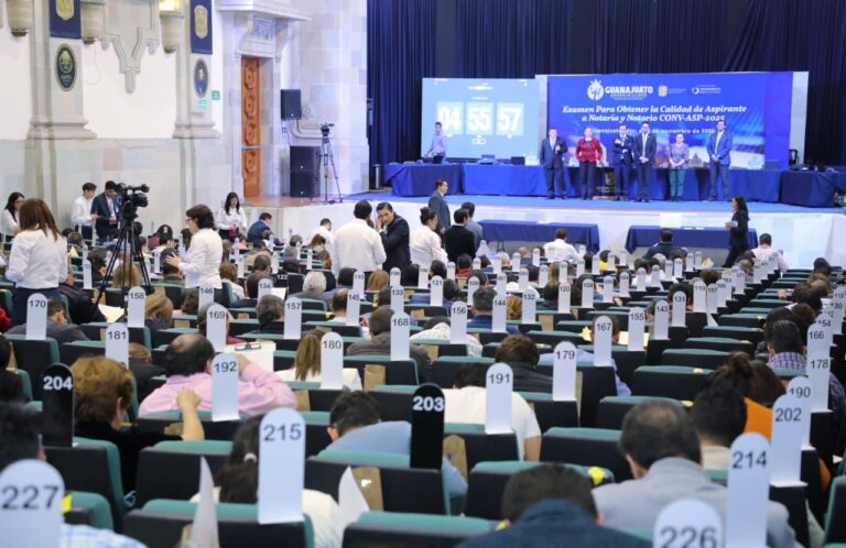 Inicia proceso de selección de aspirantes a notarias y notarios en el estado de Guanajuato.