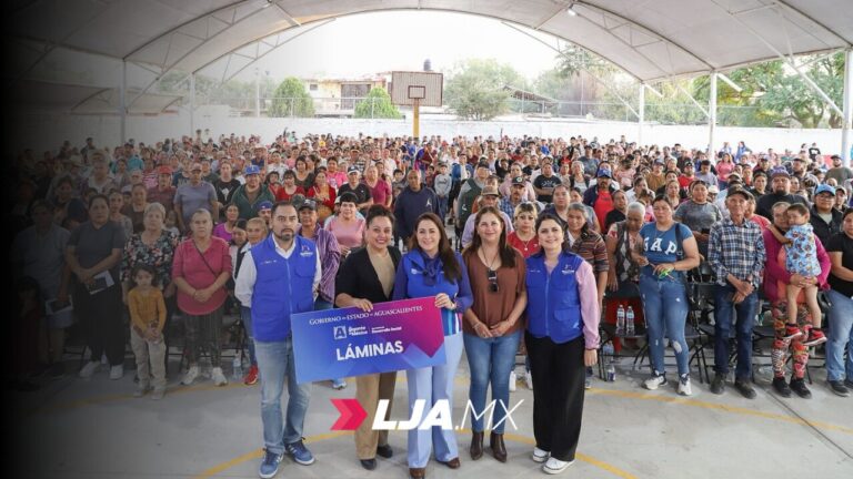 TERE JIMÉNEZ LLEVA MÁS DE MIL APOYOS A FAMILIAS DE EL LLANO PARA QUE PUEDAN MEJORAR SU HOGAR