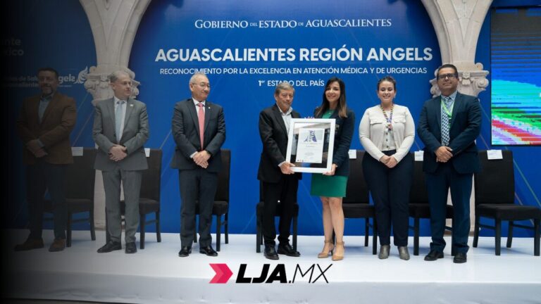 AGUASCALIENTES, PRIMER Y ÚNICO ESTADO DEL PAÍS EN RECIBIR RECONOCIMIENTO INTERNACIONAL EN URGENCIAS MÉDICAS