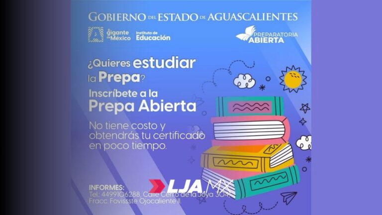 Estudia la Prepa Abierta, programa flexible y sin límite de edad