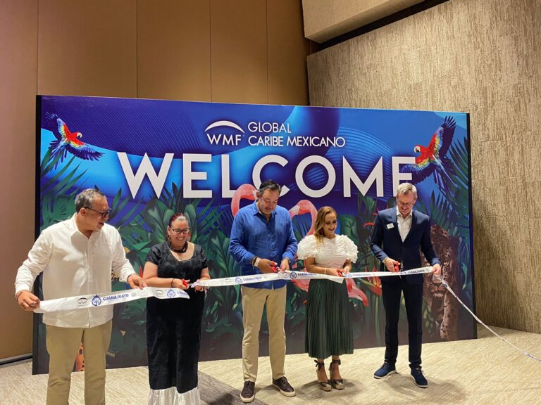 Guanajuato fortalece su presencia en la industria mundial de reuniones durante el World Meetings Forum Global Caribe Mexicano 2025