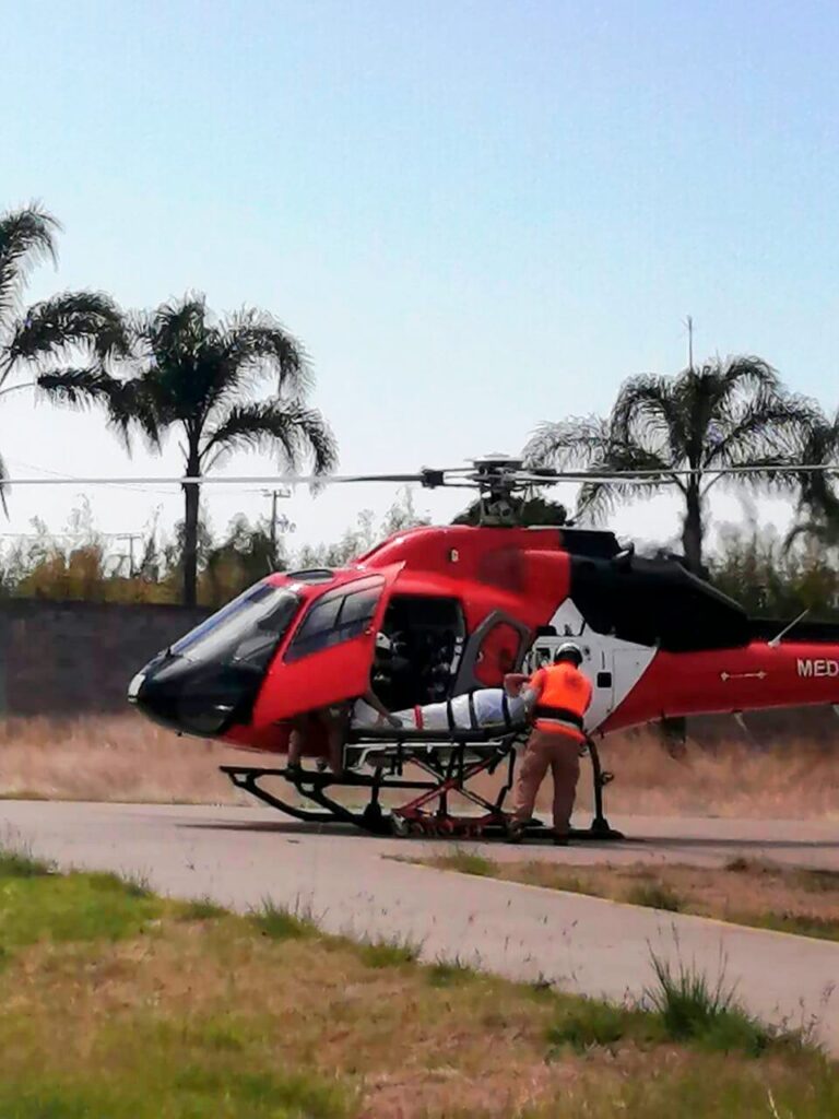 SSG despliega traslados aéreos para la referencia de pacientes de Guanajuato