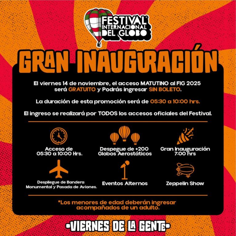 FIG 2025: El cielo colorido de León, Guanajuato; es para toda la Gente