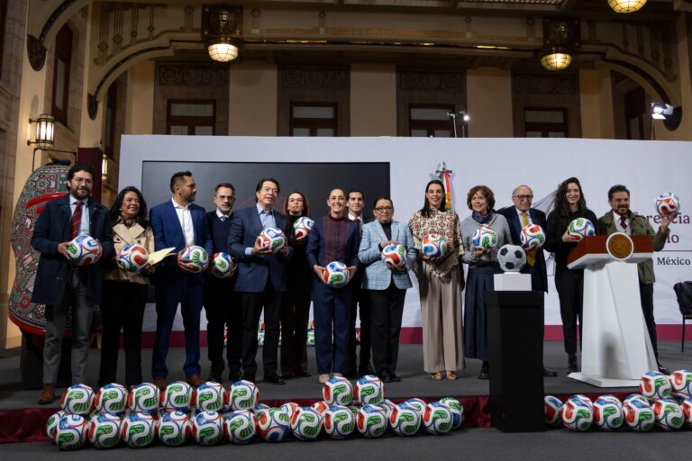 Lanza Sheinbaum “mundial social”, enfoque con el que se busca promover el deporte en México y mostrar al país durante la Copa del Mundo 2026