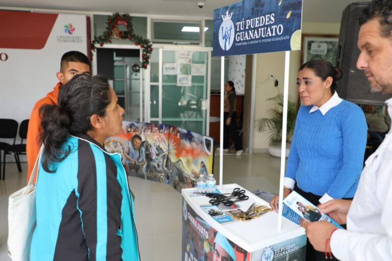 Tú Puedes Guanajuato abre módulo de atención a financiamientos en Comonfort, Guanajuato