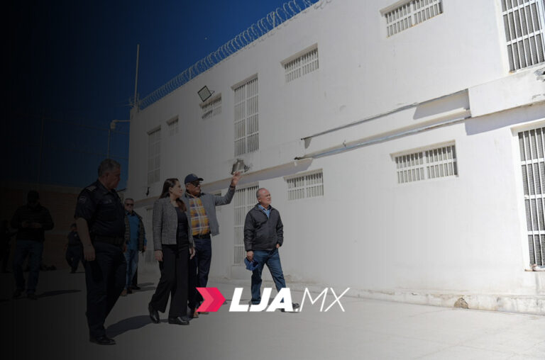 La Gobernadora de Aguascalientes Teresa Jiménez hizo un recorrido por el CERESO para varones