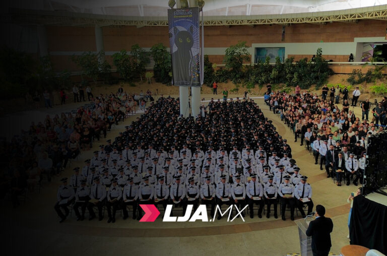 En el marco de su Primer Informe, el alcalde de Aguascalientes encabezó la ceremonia de graduación del Curso de Formación en Policía de Proximidad