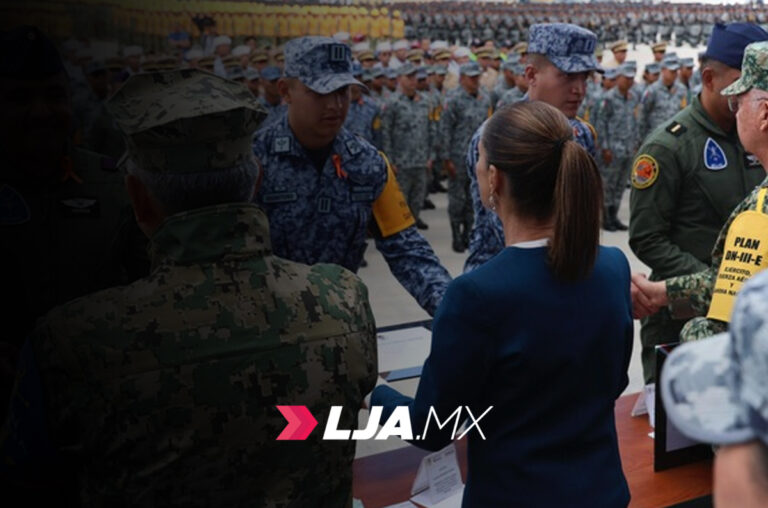 Presidenta reconoce a personal que atendió al pueblo tras las lluvias intensas