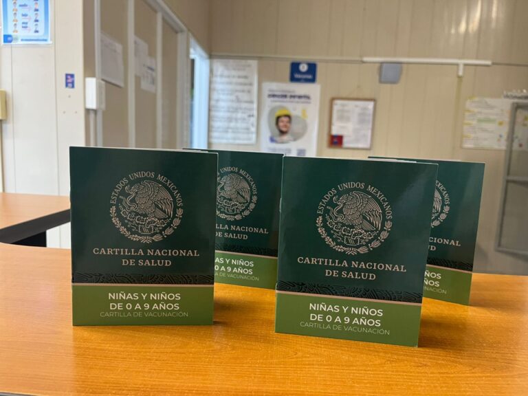 En Guanajuato, SSG dispone de más de 300 mil Cartillas de Vacunación para menores de 0 a 9 años de edad.
