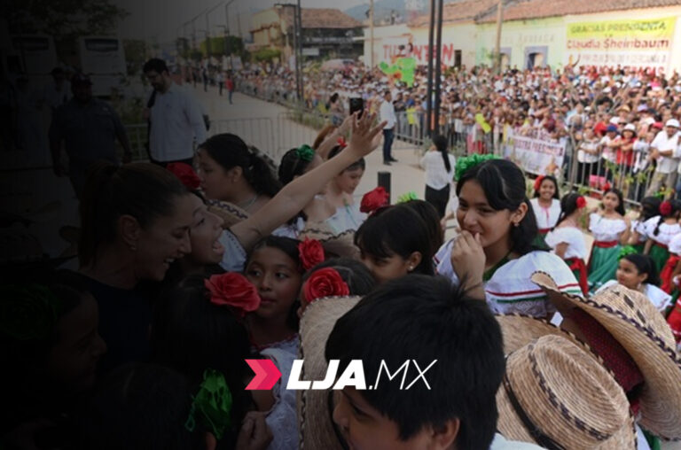 Sheinbaum inaugura estaciones Tonalá y Arriaga en Chiapas