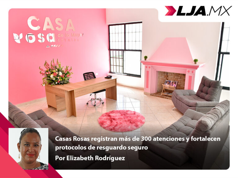 Casas Rosas registran más de 300 atenciones y fortalecen protocolos de resguardo seguro en Aguascalientes