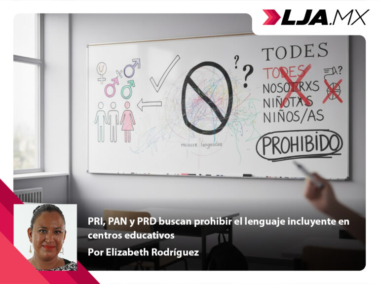 PRI, PAN y PRD buscan prohibir el lenguaje incluyente en centros educativos en Aguascalientes