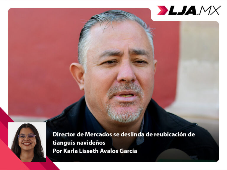 Director de Mercados se deslinda de reubicación de tianguis navideños en Aguascalientes