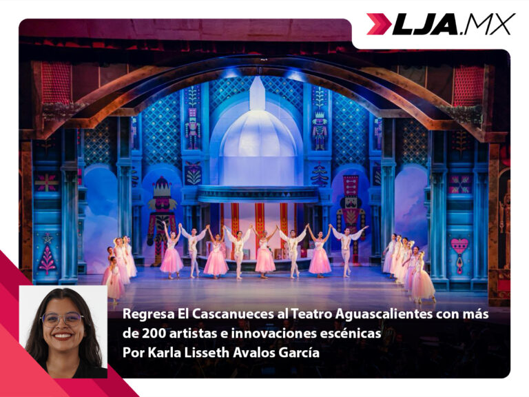 Regresa El Cascanueces al Teatro Aguascalientes con más de 200 artistas e innovaciones escénicas