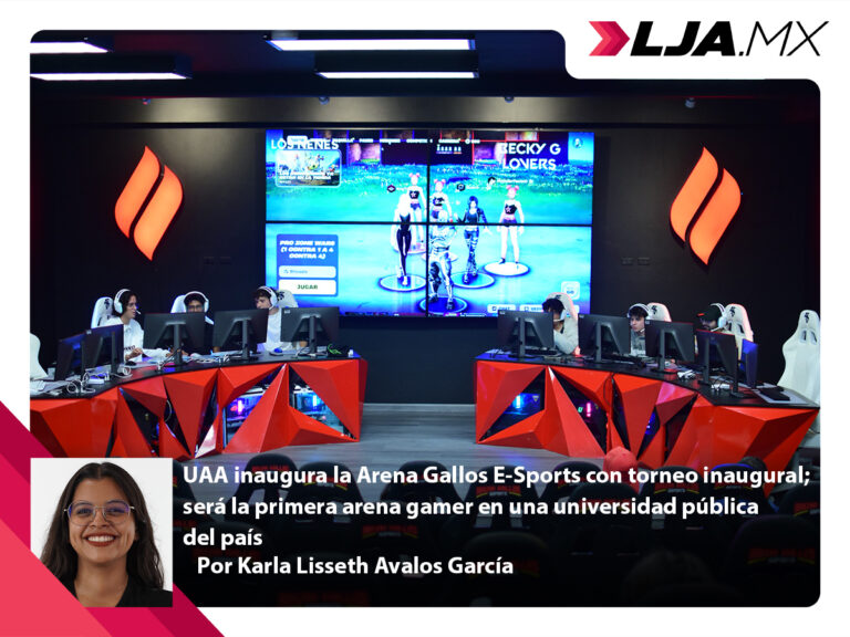UAA inaugura la Arena Gallos E-Sports con torneo inaugural; será la primera arena gamer en una universidad pública del país