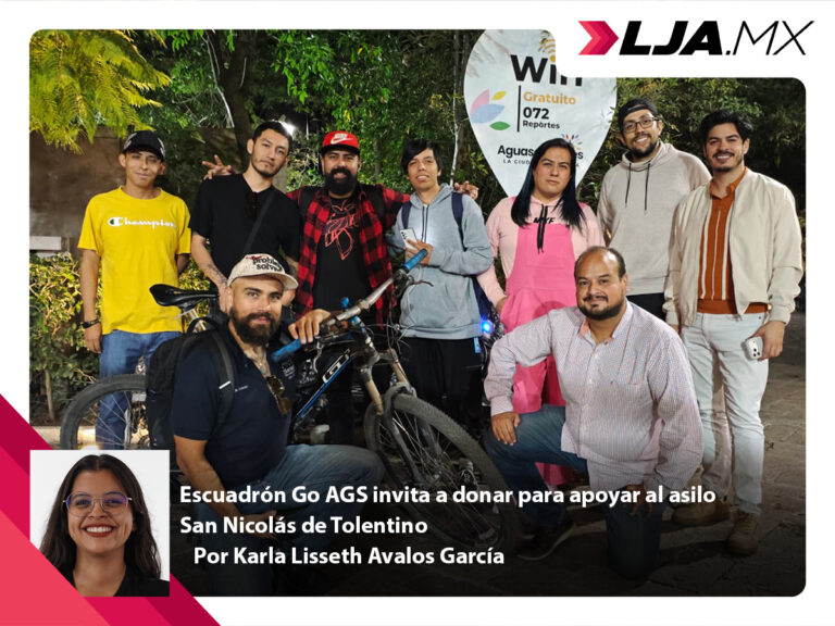 Escuadrón Go AGS invita a donar para apoyar al asilo San Nicolás de Tolentino