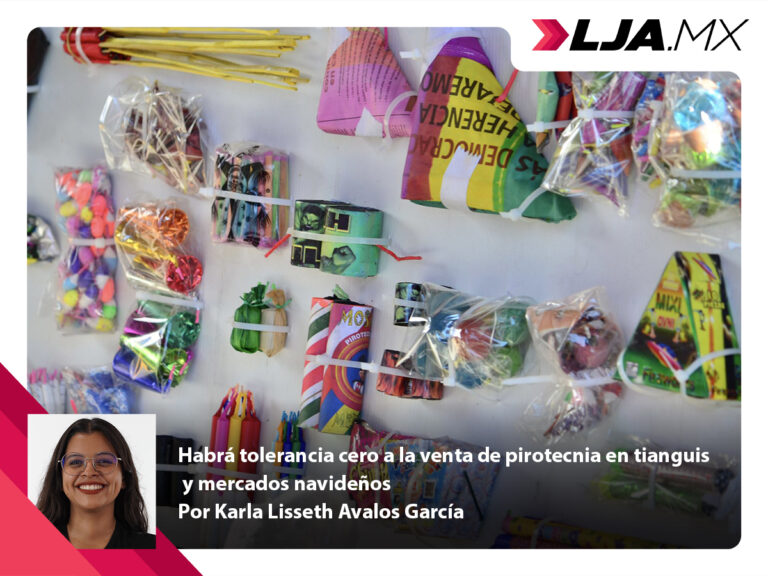 Habrá tolerancia cero a la venta de pirotecnia en tianguis y mercados navideños en AGuascalientes