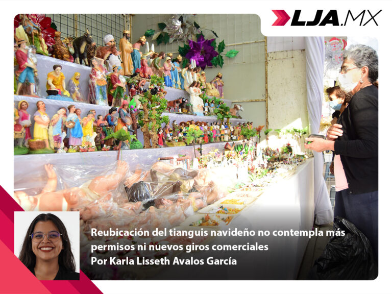 Reubicación del tianguis navideño no contempla más permisos ni nuevos giros comerciales