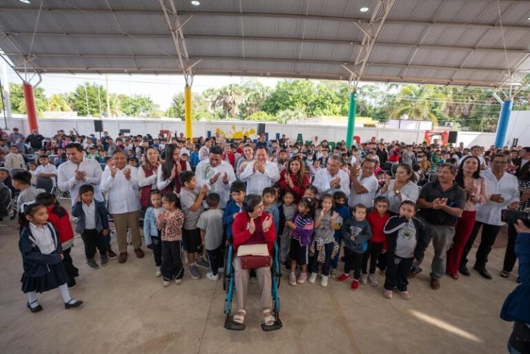 Renacimiento Maya fortalece nutrición infantil con nuevos comedores escolares en Yucatán