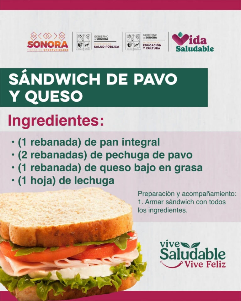 La Secretaría de Educación y Cultura de Sonora invita a preparar refrigerios saludables para niñas y niños